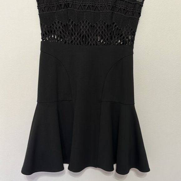 Gianni Bini Carmen Lattice Fit & Flare Dress Size XS - Picture 5 of 10